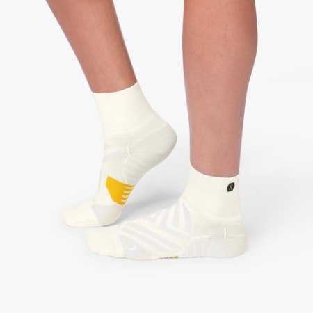 detail ON MID SOCK W White/Ice