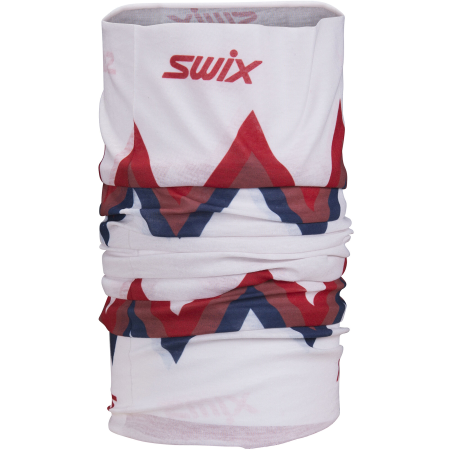 detail SWIX TRACX HEADOVER White/Red 46435-00025
