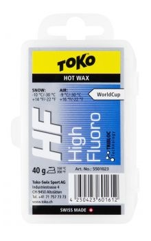 detail TOKO HF Hot wax blue 40g