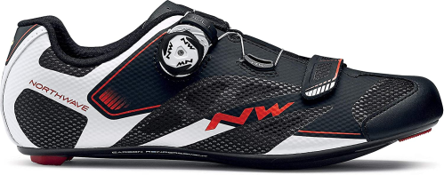NORTHWAVE SONIC 2 PLUS WIDE– Black/White/Red