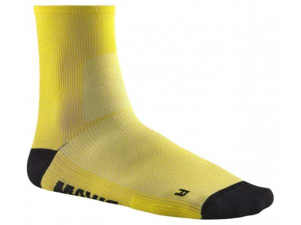 detail MAVIC ESSENTIAL MID SOCKS Mavic Yellow