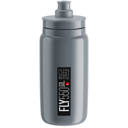 detail ELITE FLY Grey/Black Logo