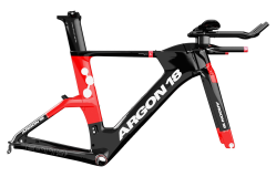 ARGON 18 E-119 TRI Black/ Red Gloss rámový set