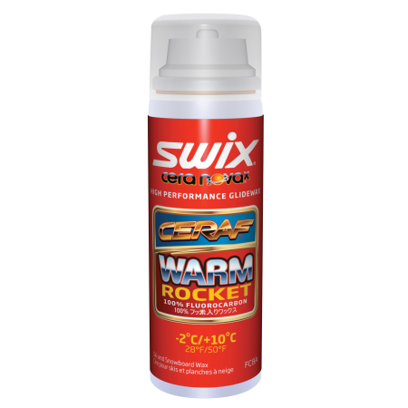detail SWIX Cera F WARM ROCKET spray 70ml -2°C/+10°C