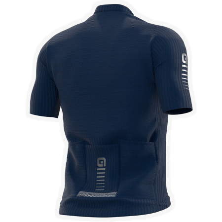 detail ALÉ SILVER COOLING JERSEY Navy Blue