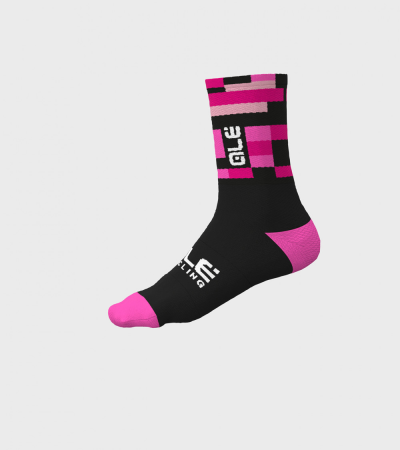 detail ALÉ Q-SKIN SOCKS MATCH Fucsia