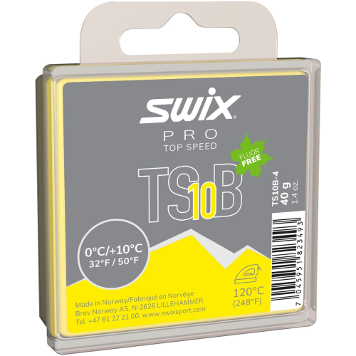 SWIX TOP SPEED 10 BLACK 0°C/+10°C 40g